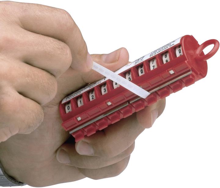 Productafbeelding 3M Scotchcode™ Cable Marker Navulrollen Cijfer "9" 80-6114-2802-2 Inhoud: 3 Rol(len)