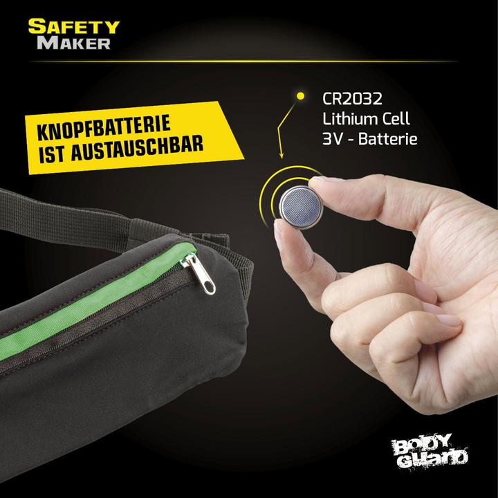 Produktbild SafetyMaker LED Gürteltasche Bauchtasche Hüfttasche Sport Damen Herren Licht Leuchtend