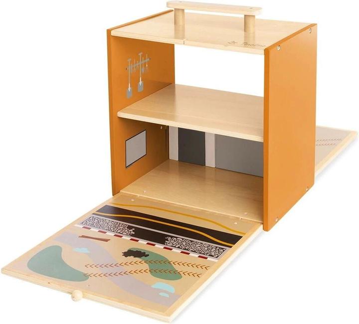 Produktbild Pinolino Spielwelt „Baustelle Gustav” mit Zubehör