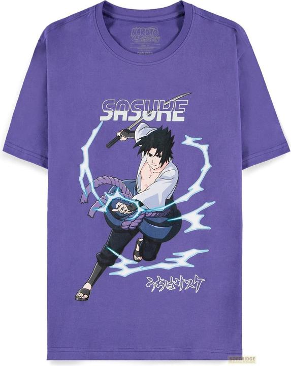 Productafbeelding Difuzed NARUTO - Sasuke Paars - T-Shirt Homme (XL) (XL)