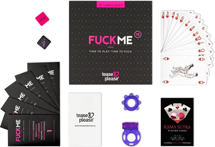 Produktbild tease & please FuckMe (Kartenspiel, Englisch, Deutsch, Italienisch, Französisch)