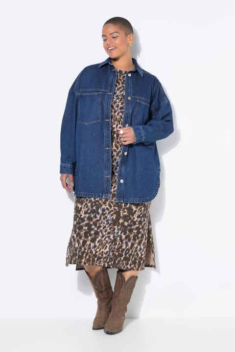 Image du produit Studio Untold Chemisier en jean oversize, poches poitrine (56)