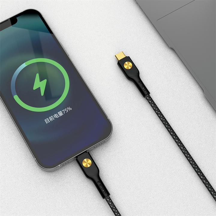 Produktbild Wiwu 30W City Cable Wi-C035 C-L schwarz (1.20 m, 30 W)