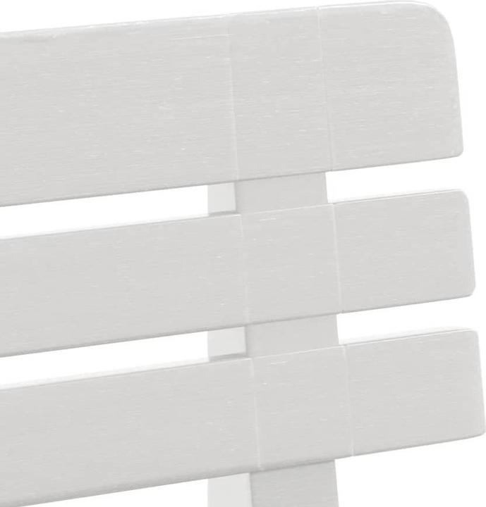 Actual product image vidaXL Polypropylene garden bench