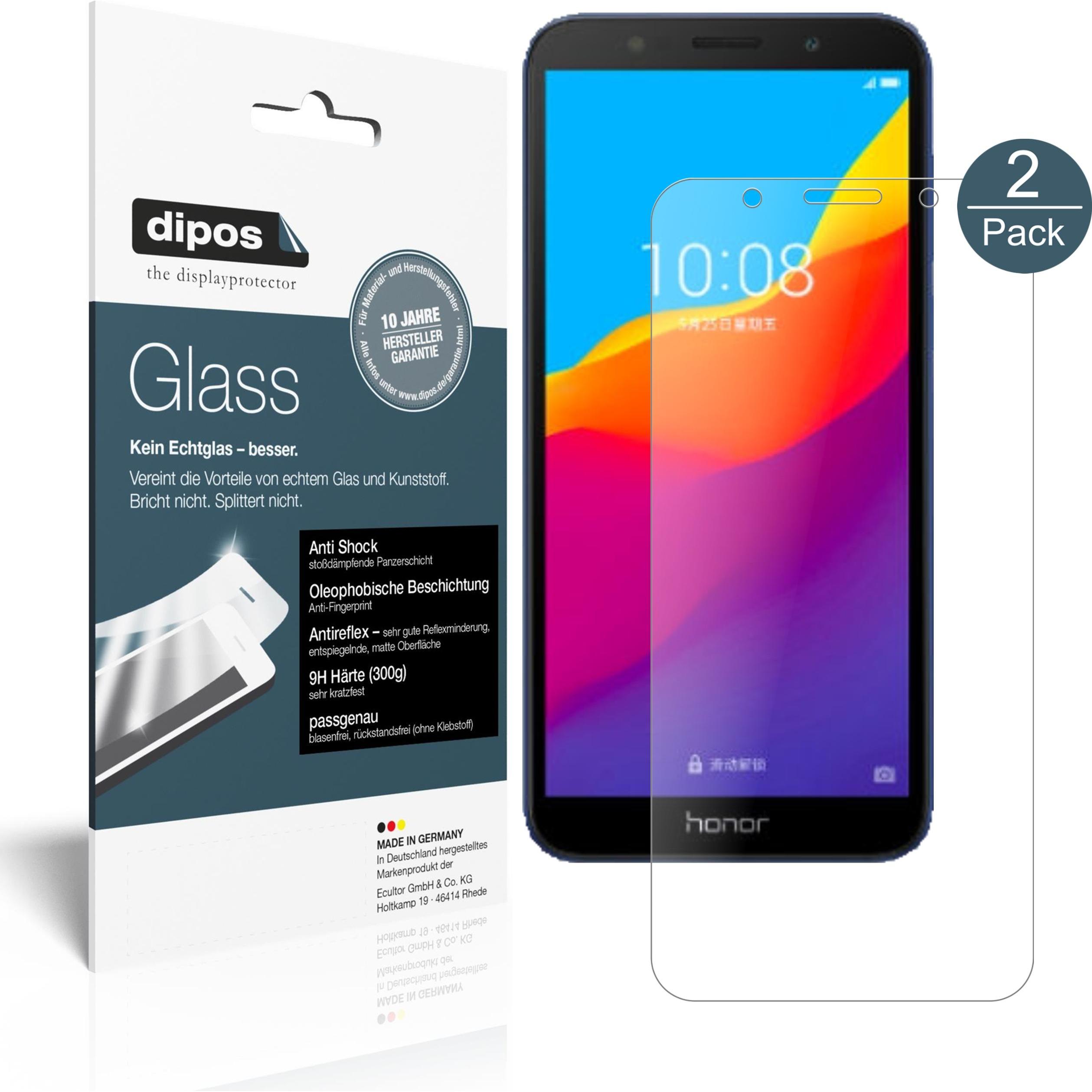 Dipos Displayschutz Anti-Shock (1 Stück, Motorola Moto G7 Play), Smartphone Schutzfolie, Transparent