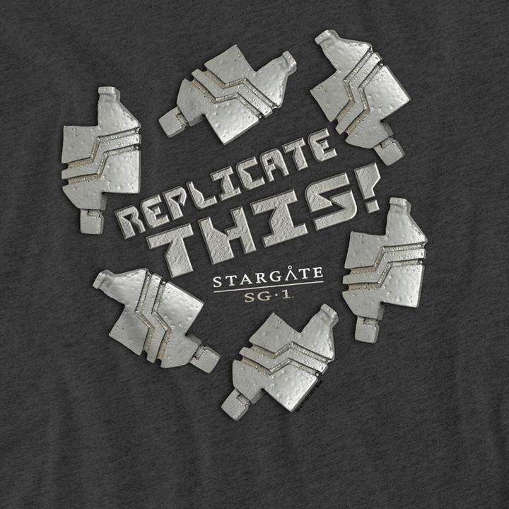 Produktbild Stargate SG-1 Replicate This TShirt (L)