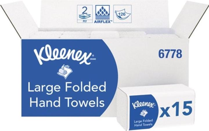 Produktbild Kleenex ® Ultra Hygiene-Formathandtücher interfold (15 x)