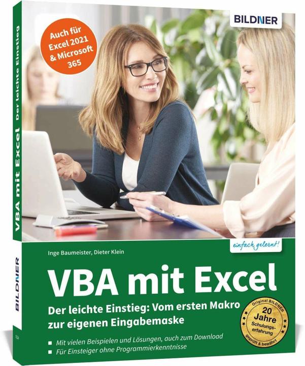 VBA mit Excel - Der leichte Einstieg (Deutsch, Inge Baumeister, Dieter Klein, 2018)