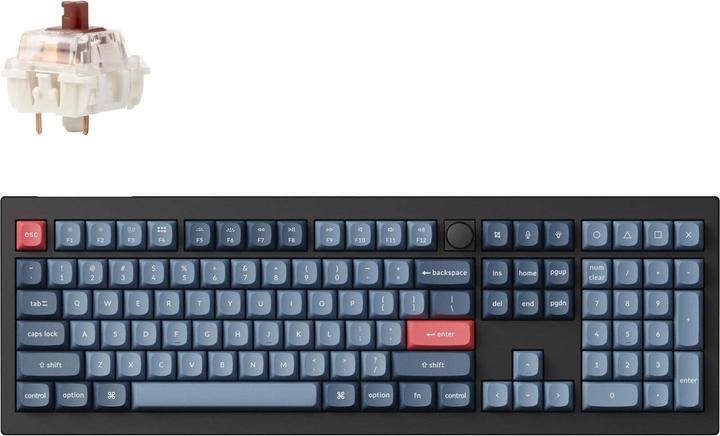 Immagine prodotto Keychron V6 Max (USA, Cablato, Senza fili)