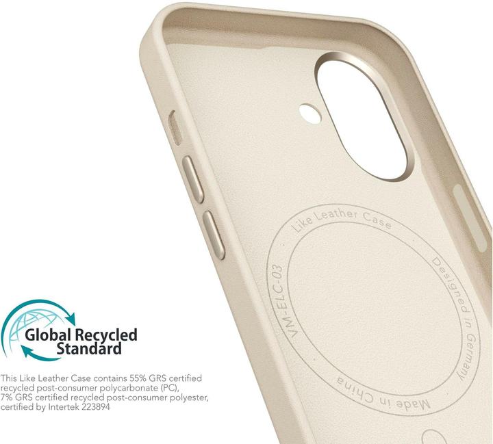 Actual product image Vonmählen Like Leather Case iPhone 16 Plus (Apple iPhone 16 Plus)