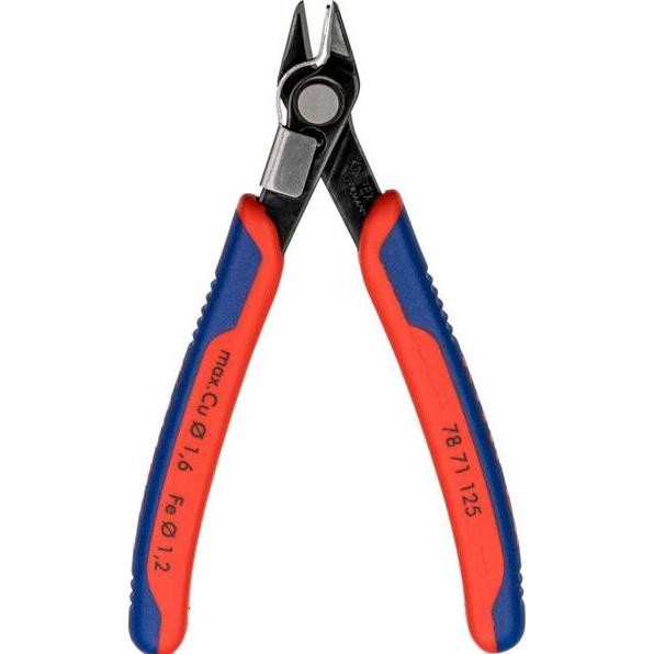 Thumbnail - Knipex, Bolzenschneider + Seitenschneider, Electronic Super Knips 78 71 125 (125 mm)