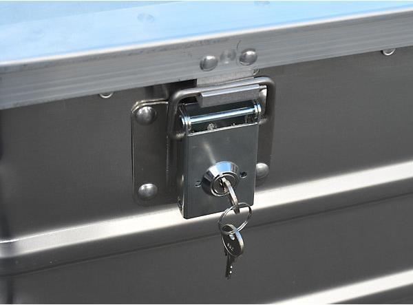 Image du produit Gmöhling Fourgon en aluminium, paroi pleine (250 kg)