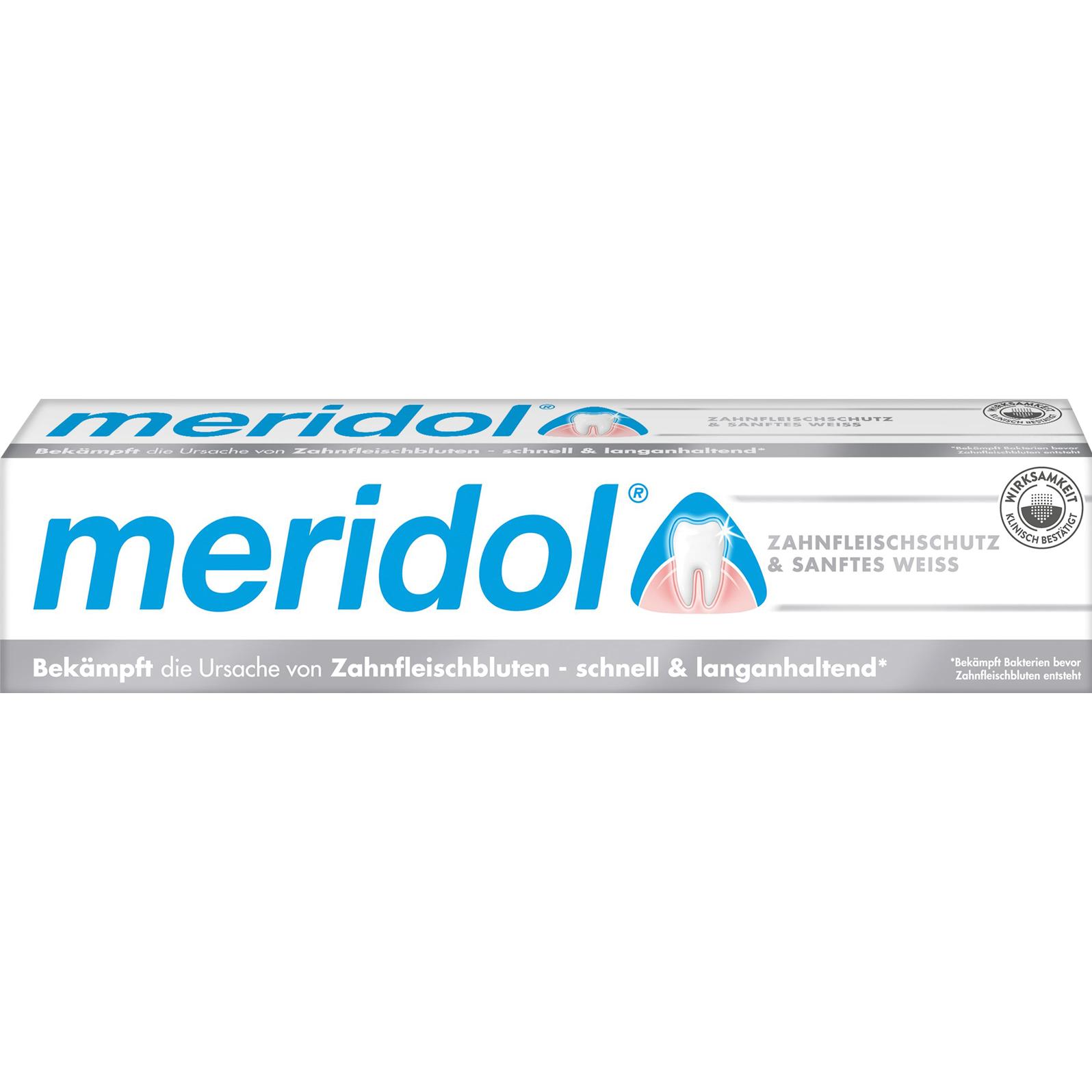 Thumbnail - Meridol, Zahnpasta, Sanftes Weiss Zahnpasta (75 ml)