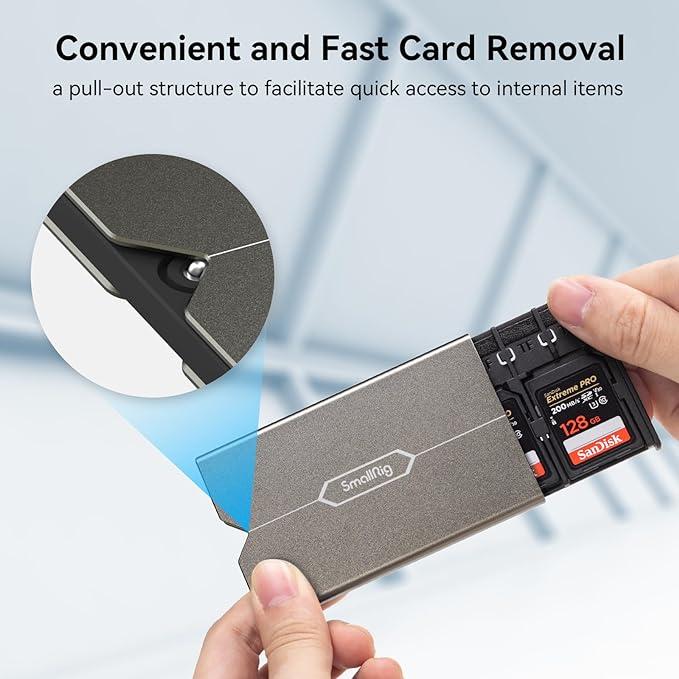 Actual product image SmallRig Memory card case (Memory card cover)