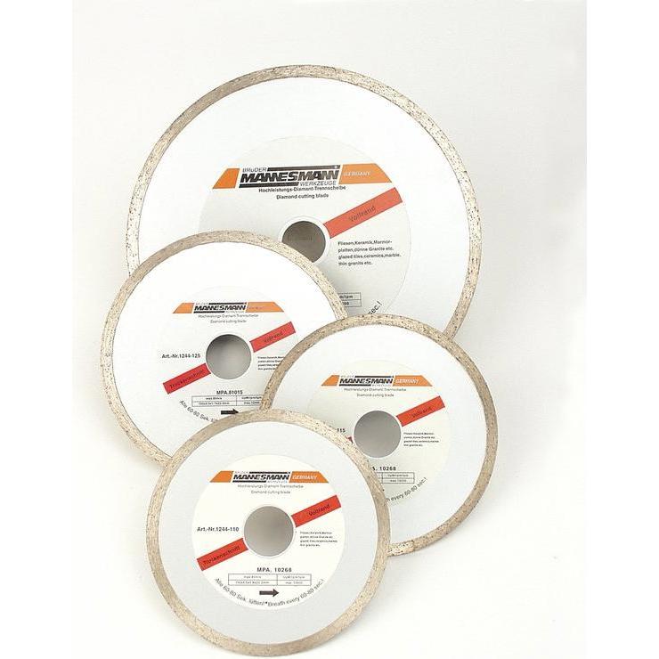 Mannesmann Diamant-Trennscheibe, Vollrand, Durchm. 230 mm (M 1244-230)