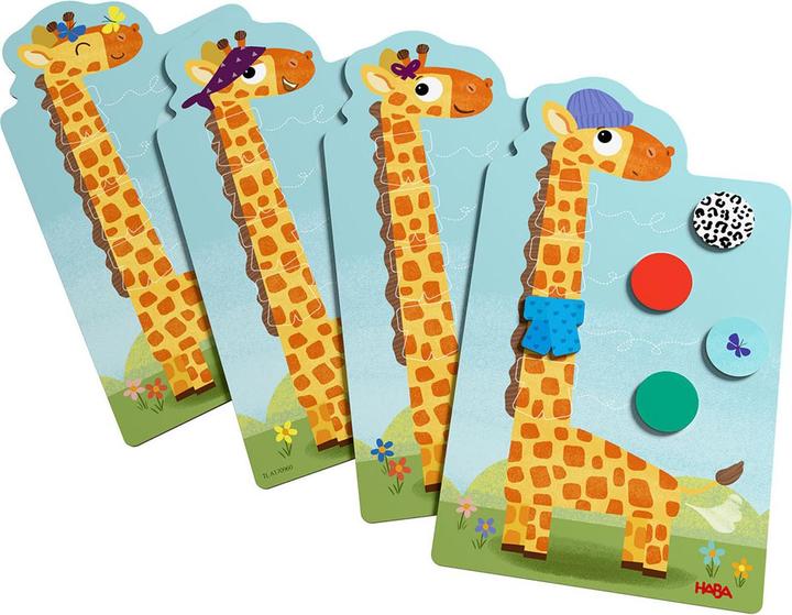 Actual product image Haba Lasse Giraffe (English, French, German, Italian, 2 - 4 Players)