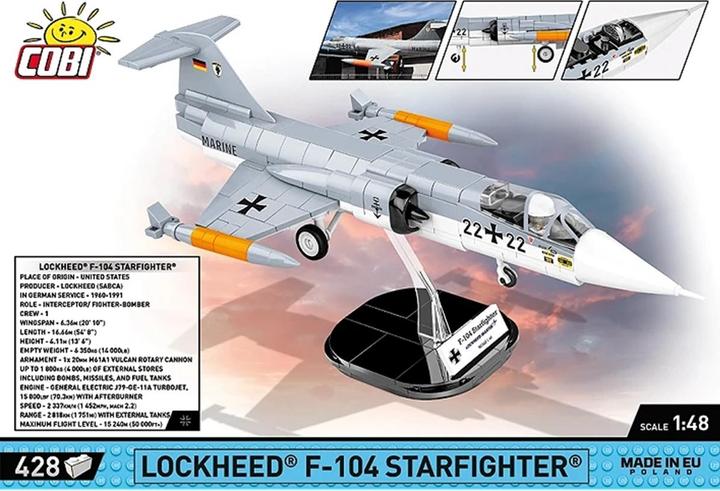 Image du produit Cobi LOCKHEED F-104 STARFIGHTER
