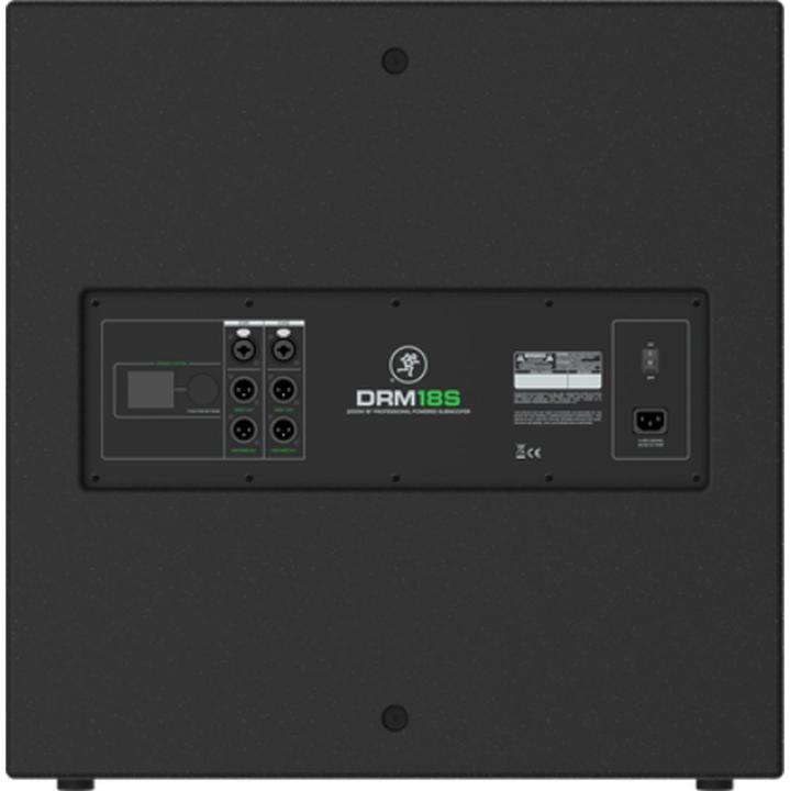 Actual product image Mackie DRM18S Subwoofer 2000 W Active Subwoofer Black (2050081-01)