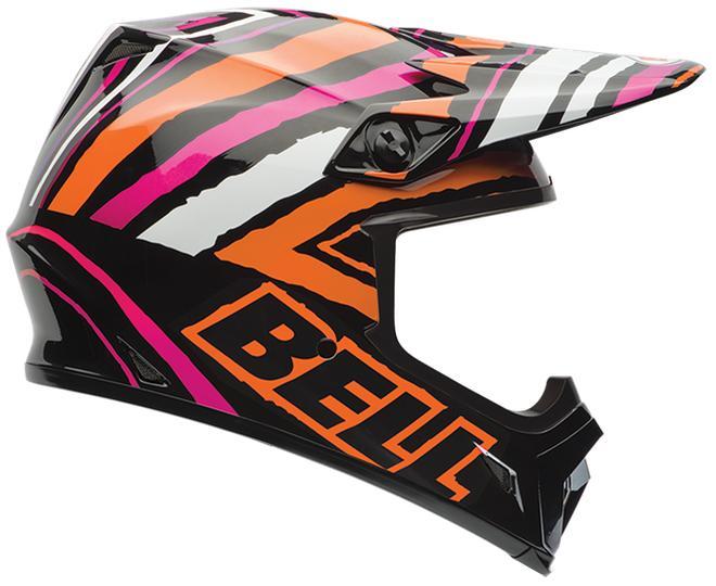 Bell MX-9 TAGGER SCRUB PINK Crosshelm sw-pink-orange XS