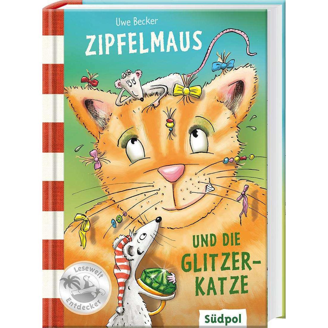 Thumbnail - Zipfelmaus und die Glitzerkatze, Kinderbücher von Ina Krabbe, Uwe Becker