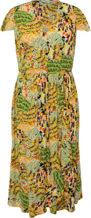 Produktbild Studio Untold Midikleid, A-Line, Print, V-Ausschnitt, Halbarm (54)