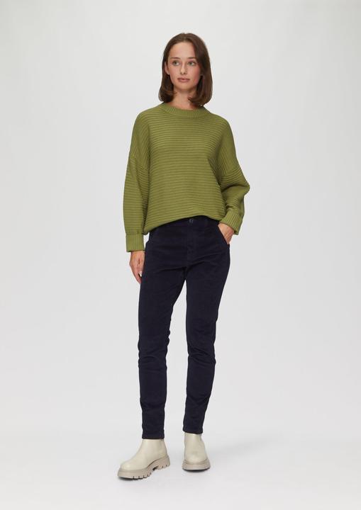 Produktbild s.Oliver Strickpullover Oversized Strickpullover mit Ottoman-Struktur (46)