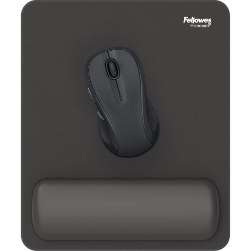 Image du produit Fellowes Breyta Mauspad schwarz mit Handgelenkauflage