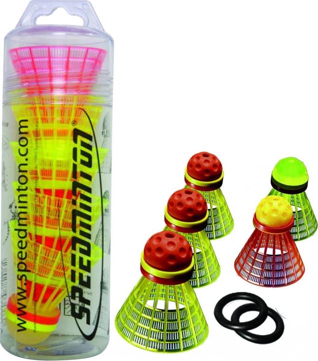 Actual product image Speedminton Speedertube 5 Mixpack