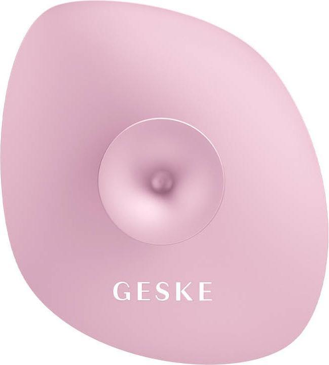 Image du produit Konjac Sponge Szczoteczka do czyszczenia twarzy 4w1 z uchwytem Geske z Aplikacją (różowy)