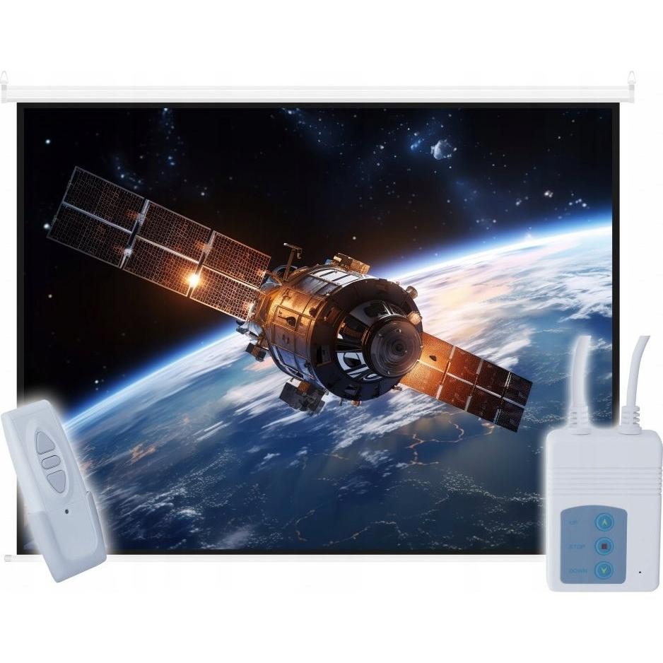 Art SCHERMO ELETTRICO 92 pollici 114x203 cm, Proiettore