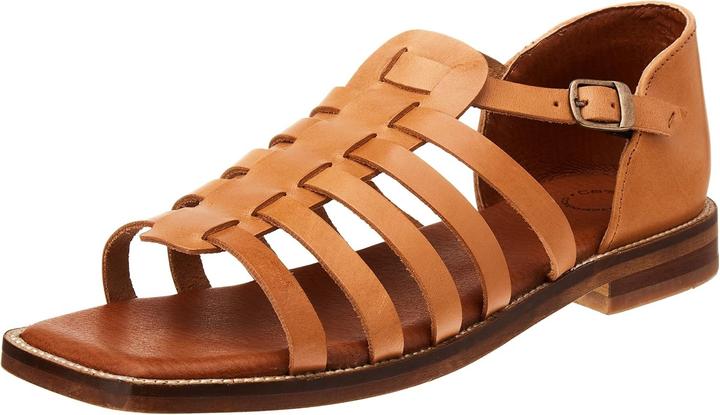 Ca Shott Sandalo Piatto in Pelle Vegetale Tannata con Tallone Chiuso Casmary (39)