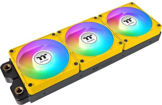 Immagine prodotto Thermaltake TT CT120 EX Reverse ARGB PC Cooling Fan 3 Pack Bumblebee (120 mm, 3 x)