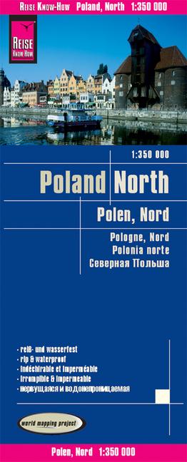 Actual product image Map Poland, North 1 : 350.000 350000