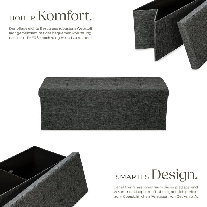 Image du produit tectake Coffre de sièges (38 cm)