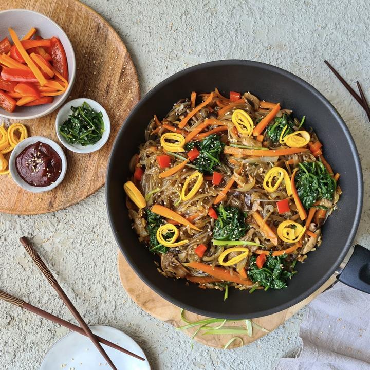 Actual product image KLAMER Stainless steel wok (28 cm, Wok, Stainless steel)