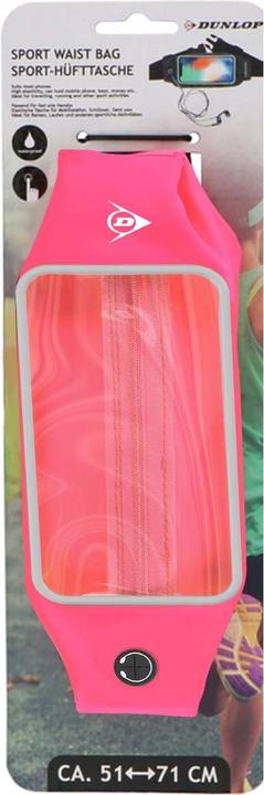 Actual product image Dunlop Sport strap for smartphone electronics 51-71 cm (pink)