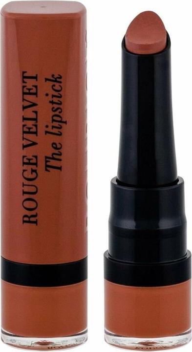 Actual product image Bourjois Rouge Velvet The Lipstick (16 caramelody)