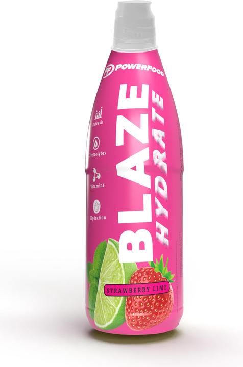 Produktbild Powerfood PowerFood Blaze Hydrate (500ml) (Strawberry Lime, 30 x)