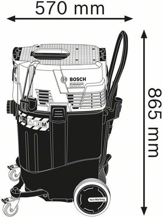 Actual product image Bosch Professional GAS 55 M AFC wet/dry vacuum cleaner (Wet dry vacuum cleaner)