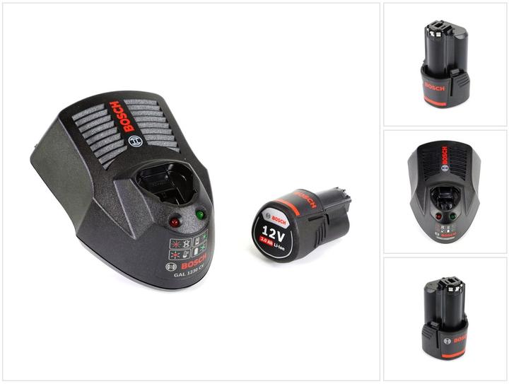Bosch Professional Bosch Basis Set 12 V avec 1x Batterie GBA 12 V 3,0 Ah + Chargeur GAL 1230 CV (12 V)