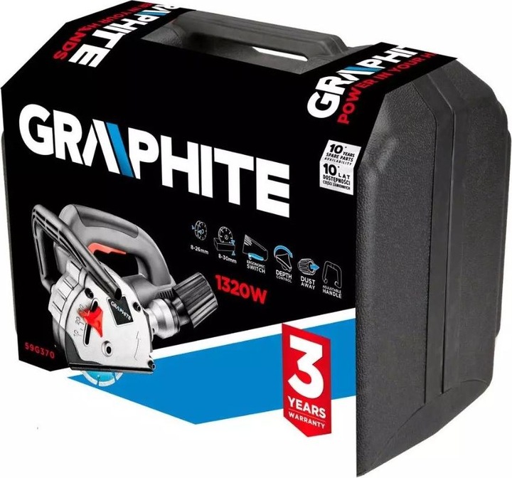 Actual product image Graphite Wall chaser 1320 W
