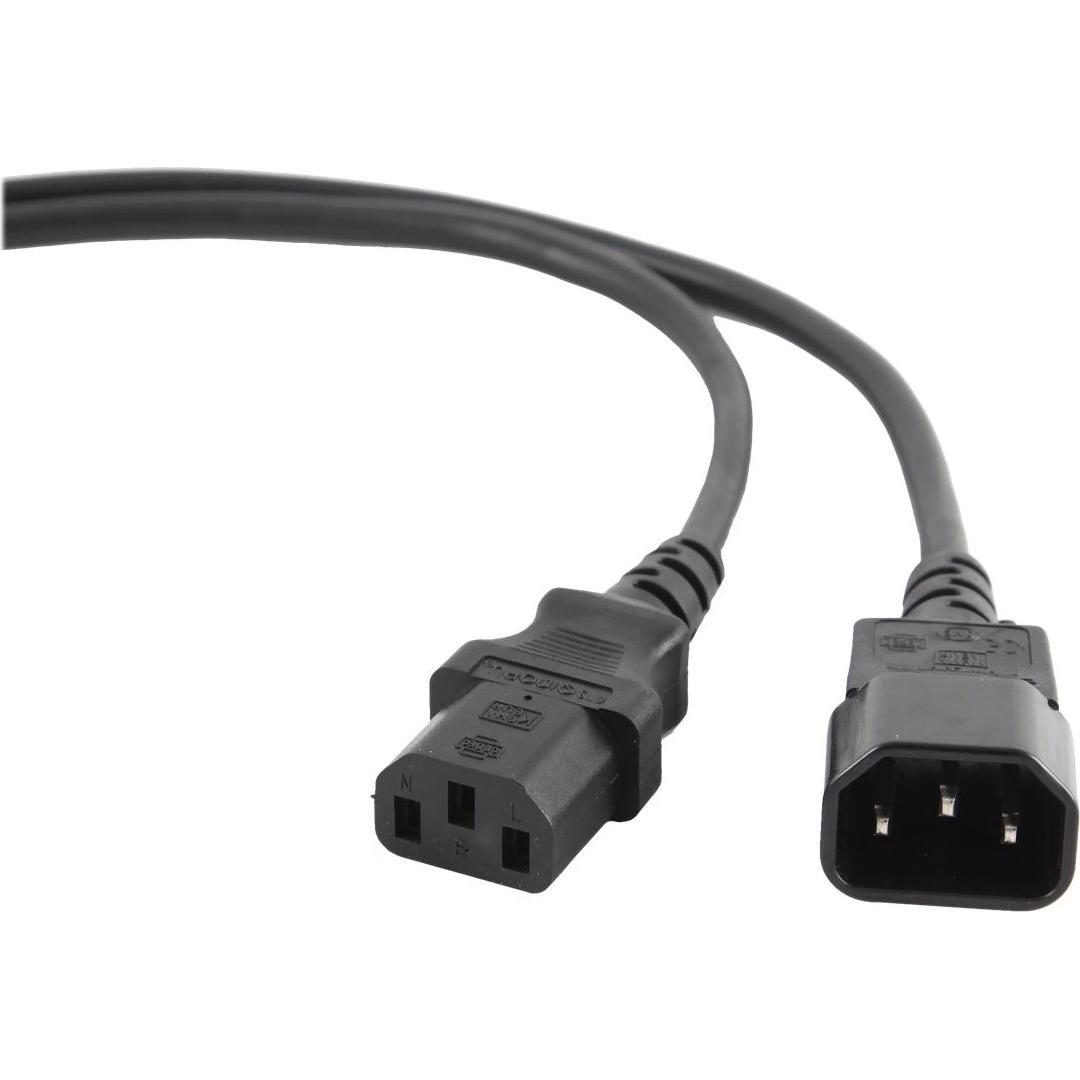 Gembird, Prolunga, PC-189-VDE Cavo di estensione dell'alimentazione (1.80 m)