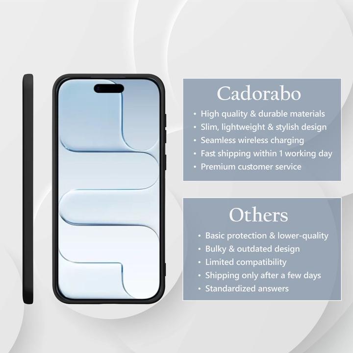 Actual product image Cadorabo Case for iPhone 17 AIR TPU Liquid Silicone Cover (Apple iPhone 17 Pro)
