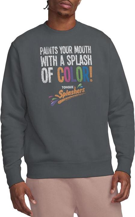 Produktbild Double Bubble Paints Your Mouth Sweatshirt meliert (M)