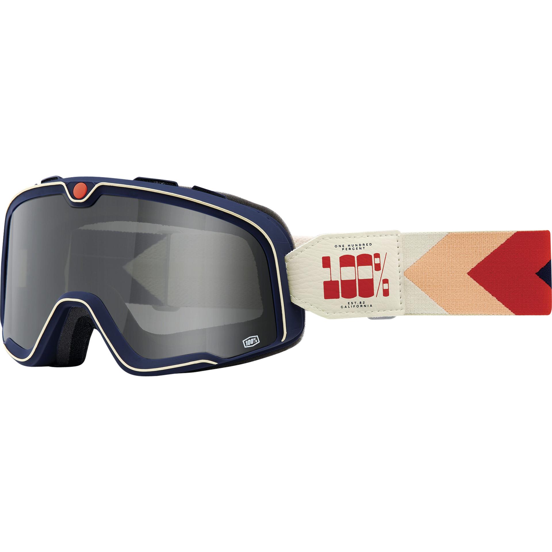 100%, Sportbrille, Barstow Goggle Teluride - Smoke Lens (Smoke Lens)
