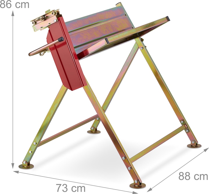 Produktbild Relaxdays Kettensägenbock (88 cm, 73 cm)