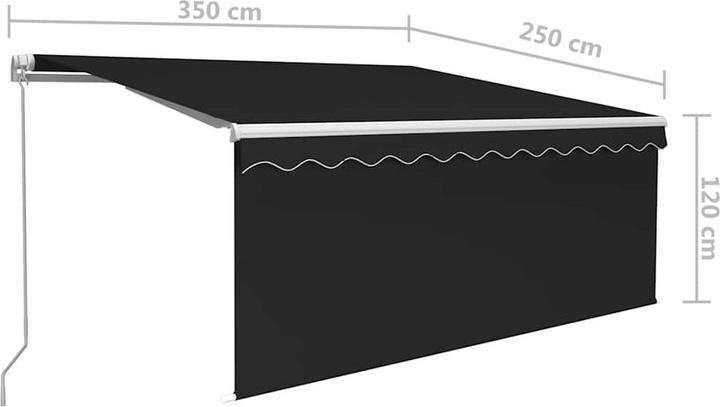 Produktbild vidaXL Markise (3.50 m)