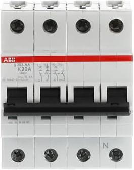 Produktbild ABB S203-K20NA Sicherungsautomat