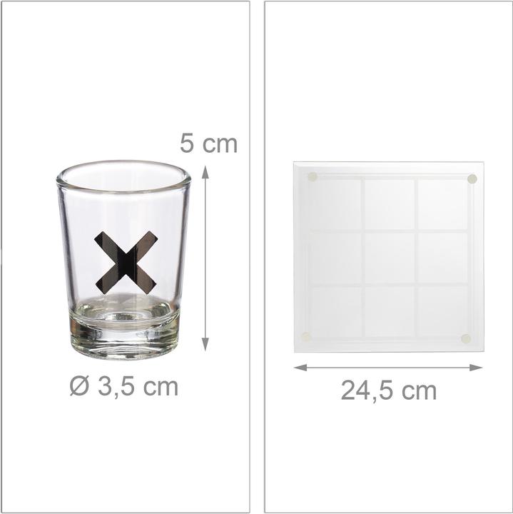 Produktbild Relaxdays TicTacToe Trinkspiel