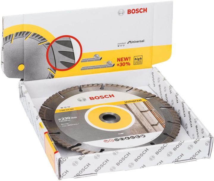 Immagine prodotto Bosch Professional Zubehör Disco diamantato PRO Multi Material, 230 x 22,23 mm